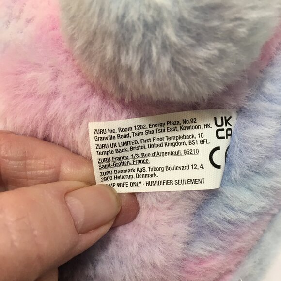 Zuru Rainbocorns Rabbit Unicorn 9” plush stuffed animal w/ sound - Tested 3 aaa - Picture 4 of 6